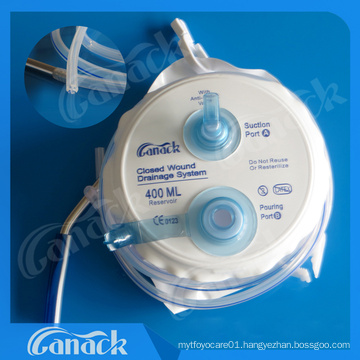 Medical Surgical Products Close Wound Drainage System with Ce&ISO